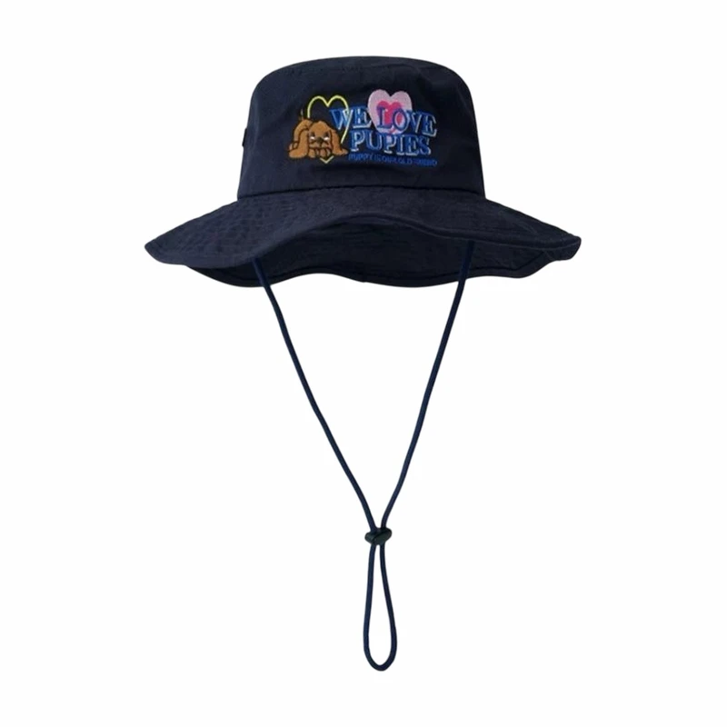 Fisherman Bucket Hat With String Fisherman Bucket Hat With String